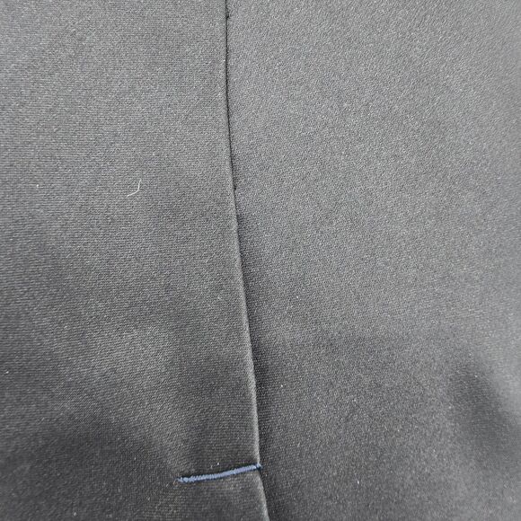 Zylos George Machado Necktie Gray Geometric Square Silk 58 X 4in Vintage - Picture 5 of 6